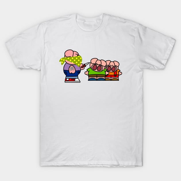 Thug On The Farm T-Shirt by soniapascual